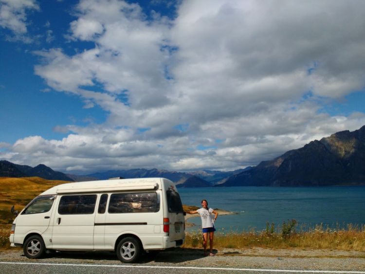 On the way to the west coast from Wanaka